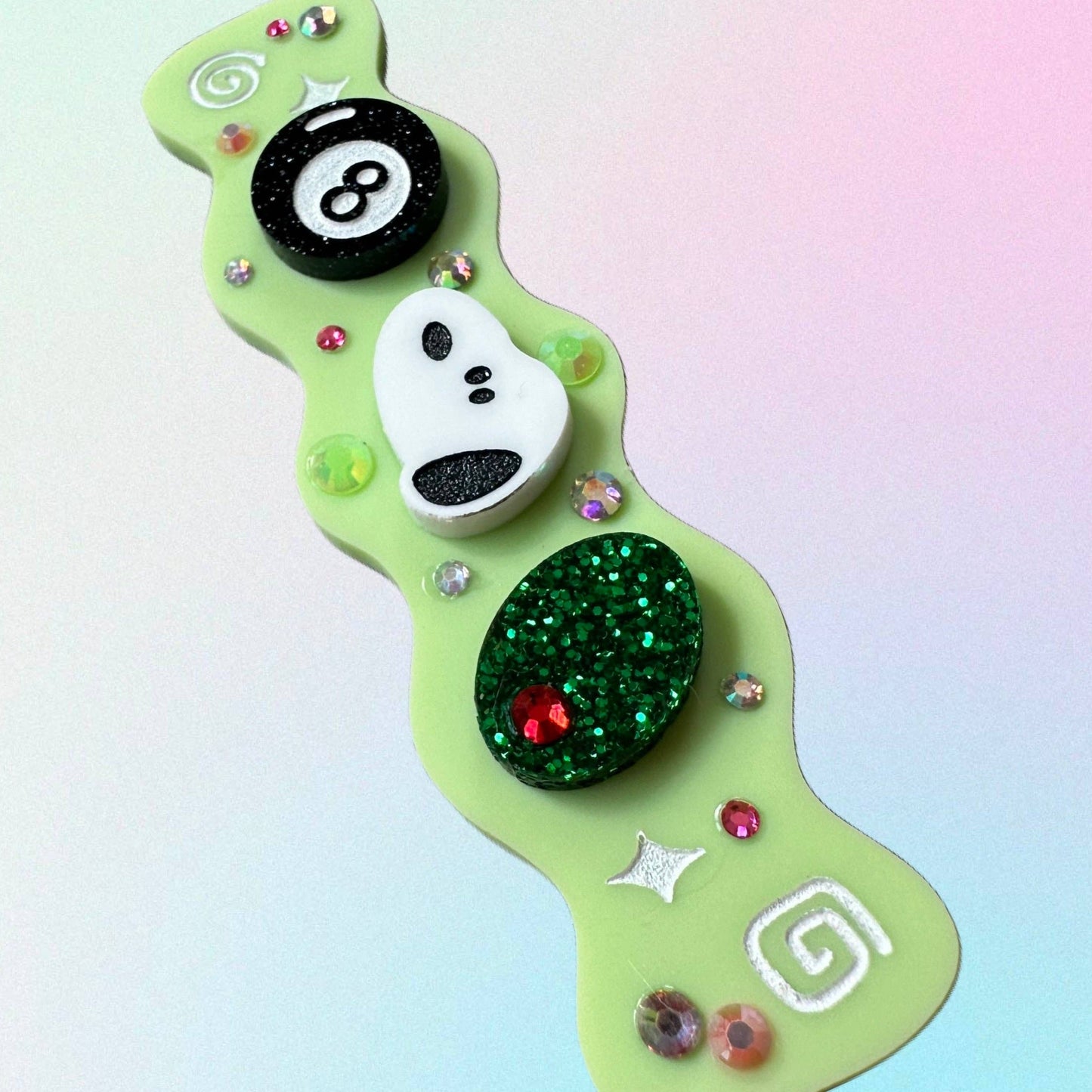 Snoopy Collage Acrylic Hair Clip