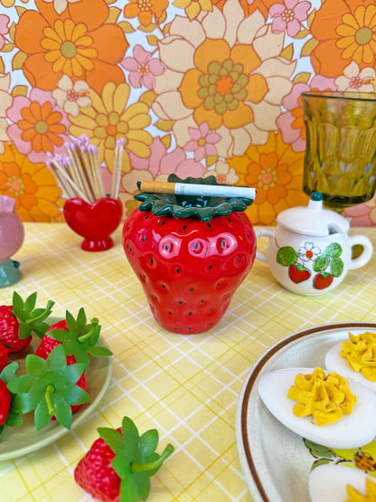 Strawberry Ash Tray