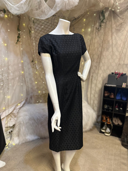 1950's Alfred Werber of Saint Louis Polkadot Dress