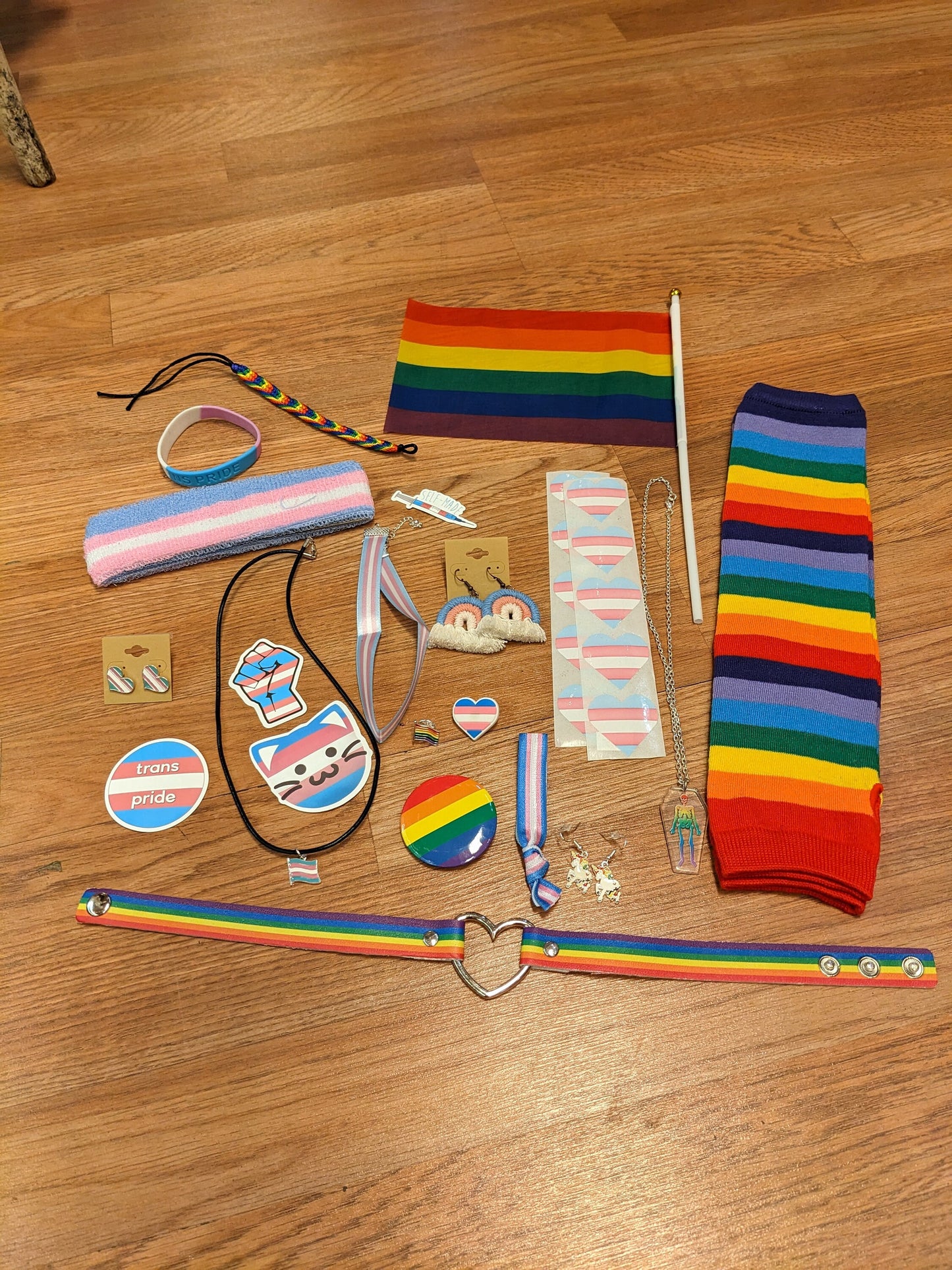 Transgender Pride grab bag mystery gift box lot