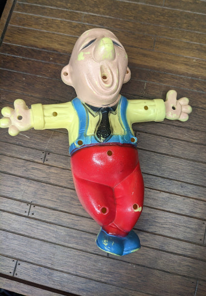 Vintage plastic parachute man from the 60s