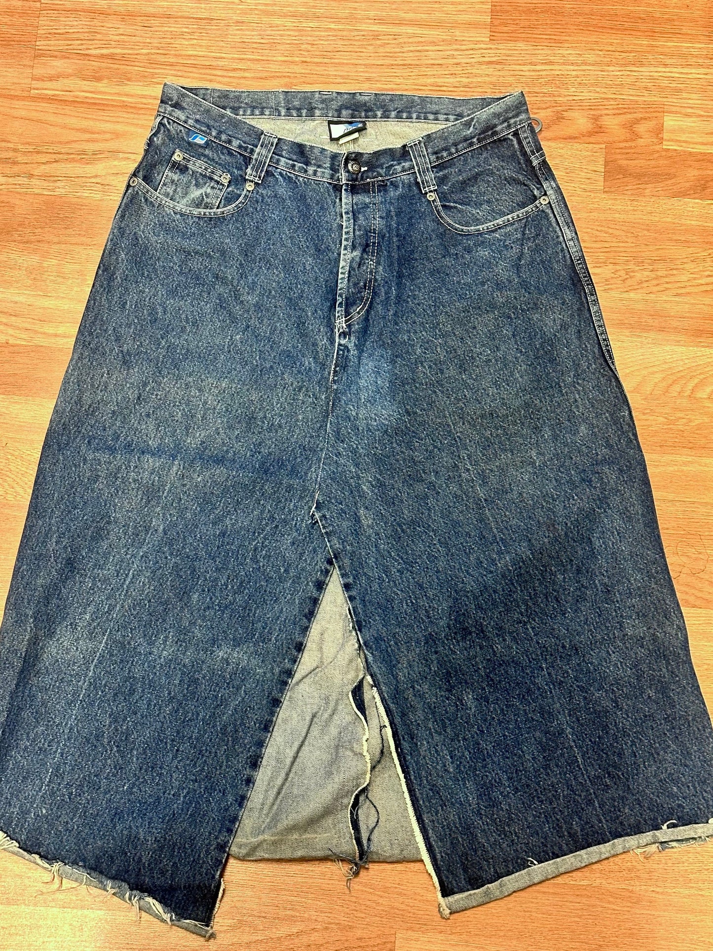 90's Rave Girl Kik Wear Industries maxi 38  Skirt