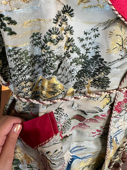 Vintage Japanese Smoking Jacket