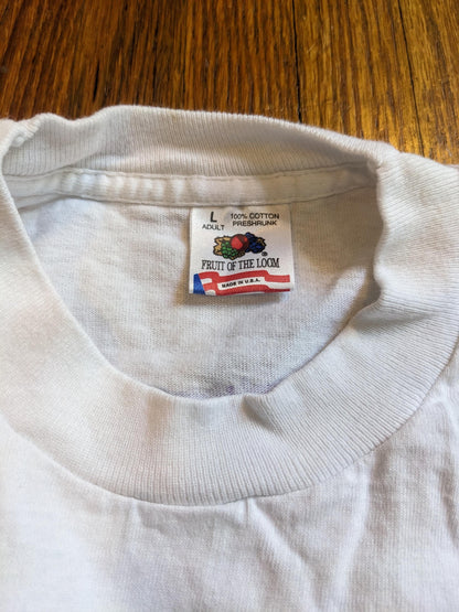 Deadstock 90s Y2k t-shirt Save A Life Wear a Gruber Leukemia t-shirt
