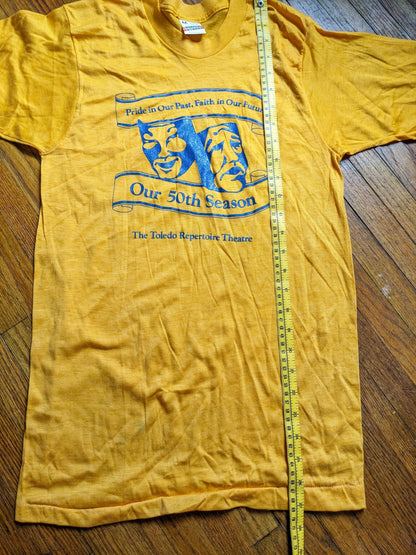 Vintage 1980s Deadstock Toledo Repertoire Theatre 50th Anniversary Shirts – XS & XXS