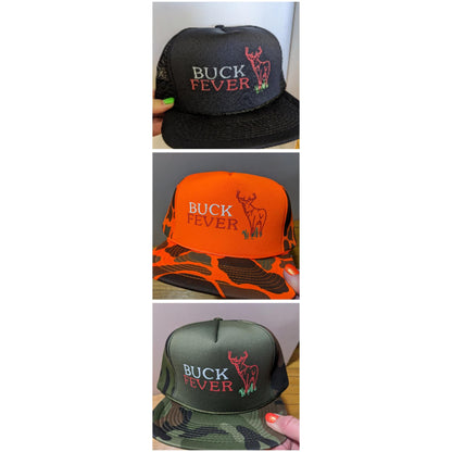 Dad cap vintage trucker hat deadstock novelty Deer Buck Hunter