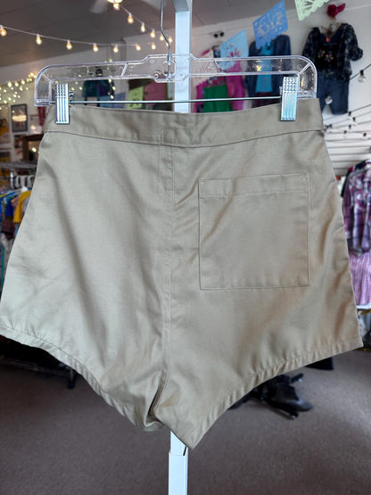 Deadstock Beige U.S. Navy Dive Swim Trunks size Small - XS