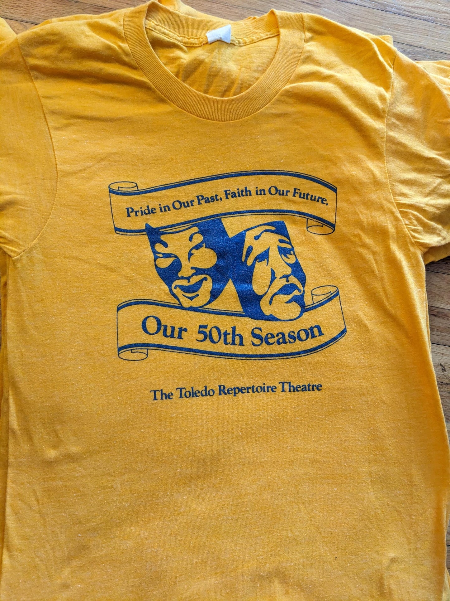 Vintage 1980s Deadstock Toledo Repertoire Theatre 50th Anniversary Shirts – XS & XXS