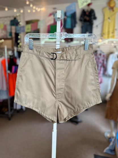 Deadstock Beige U.S. Navy Dive Swim Trunks size Small - XS