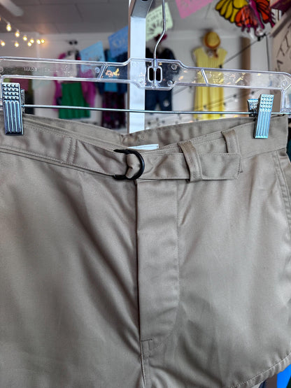 Deadstock Beige U.S. Navy Dive Swim Trunks size Small - XS