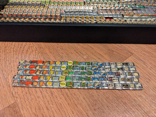 Rainbow premade Italian Charm Bracelet!