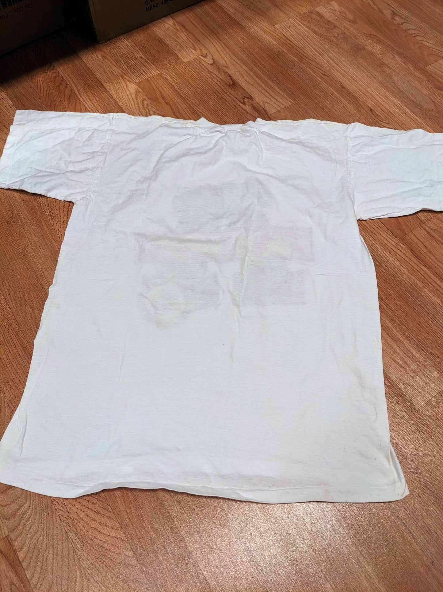 90’s Deadstock Army Tee Oversized Sleep Shirt high collar tee As is XL
