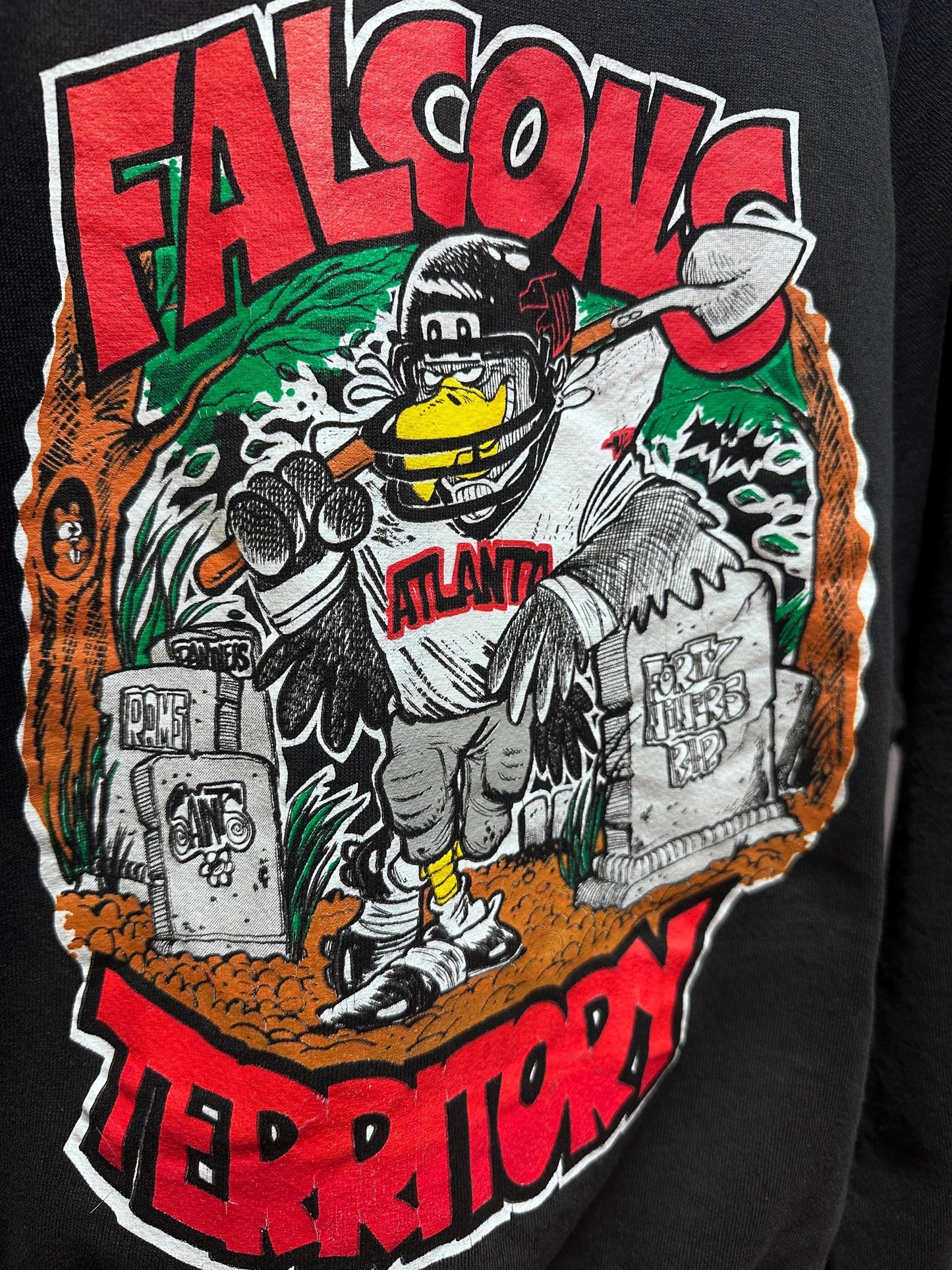 1990s Vintage Sports Atlanta Falcons Crewneck