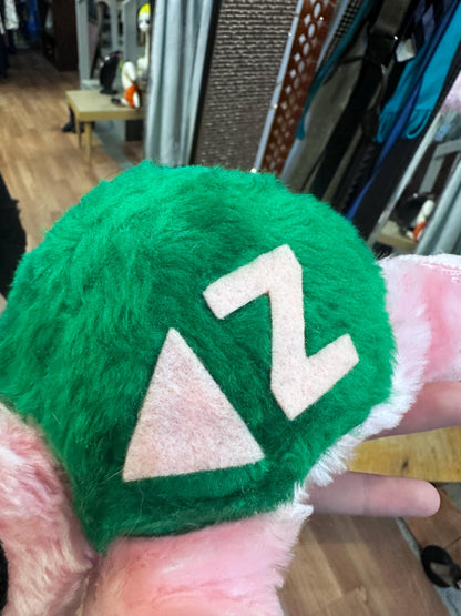 1960s/70s Sorority Pink Turtle Plush by  Sheram Puppets