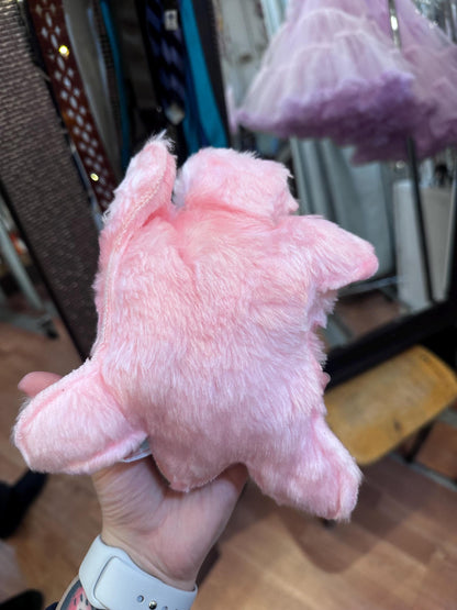 1960s/70s Sorority Pink Turtle Plush by  Sheram Puppets