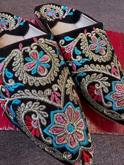Moroccan Embroidered shoes