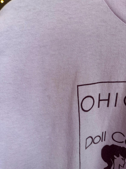 Vintage Ohio Barbie Doll Collectors Club T-shirt AS IS