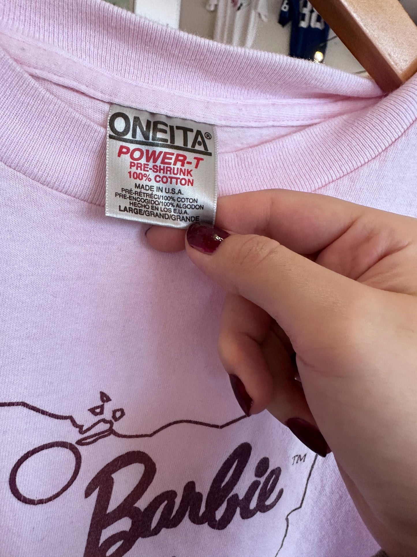 Vintage Ohio Barbie Doll Collectors Club T-shirt AS IS