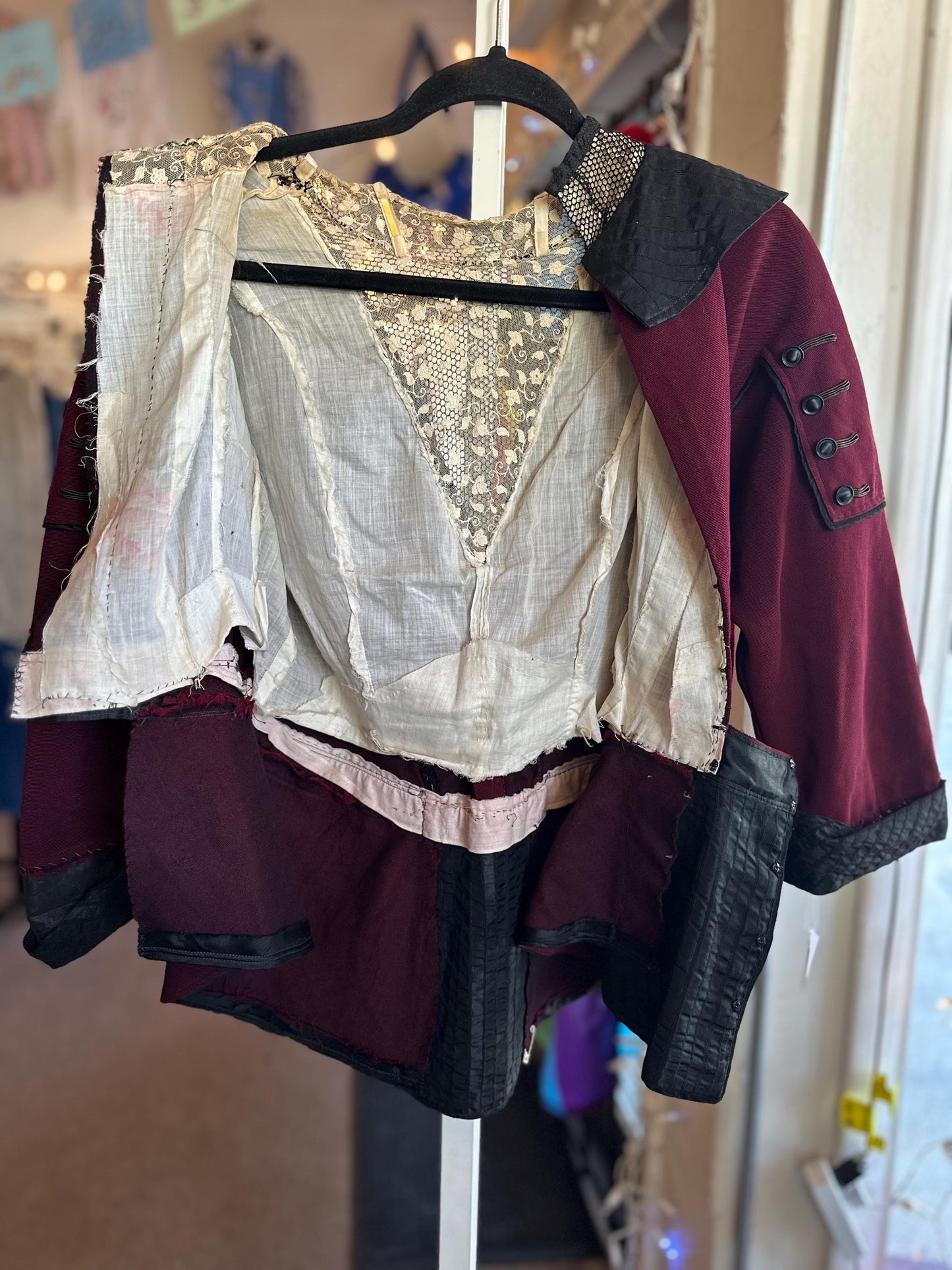 Genuine Edwardian 1900s Antique Riding Jacket and Skirt SET