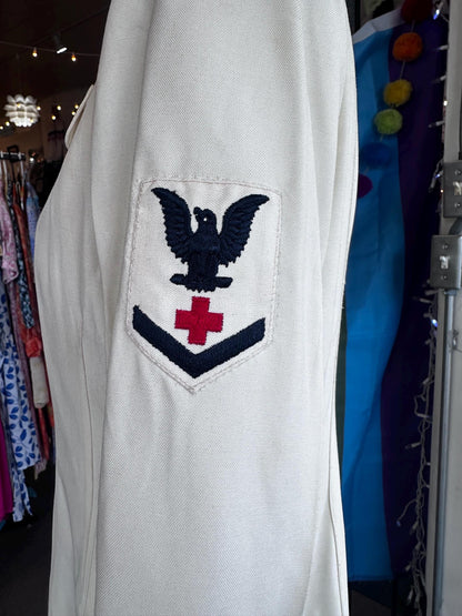 1940s WAVES Women's Naval Reserve World War II Summer Uniform Jacket and Skirt set