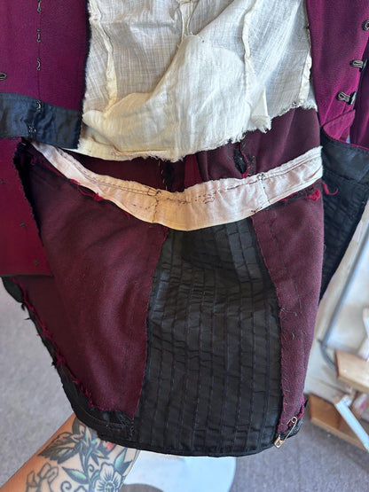 Genuine Edwardian 1900s Antique Riding Jacket and Skirt SET