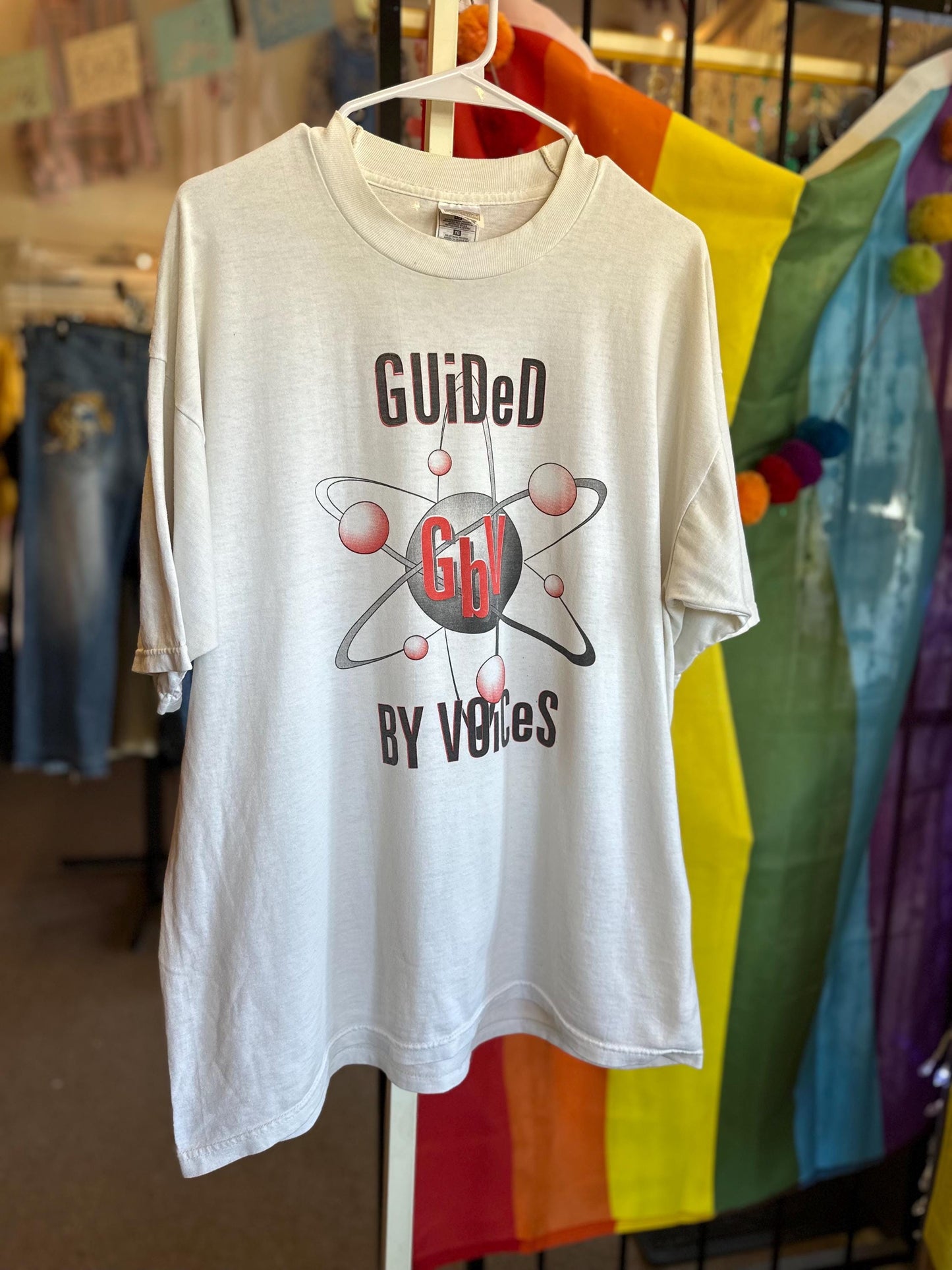 Vintage Authentic Guided by Voices “Atom” 90s Tour Shirt – Size XL