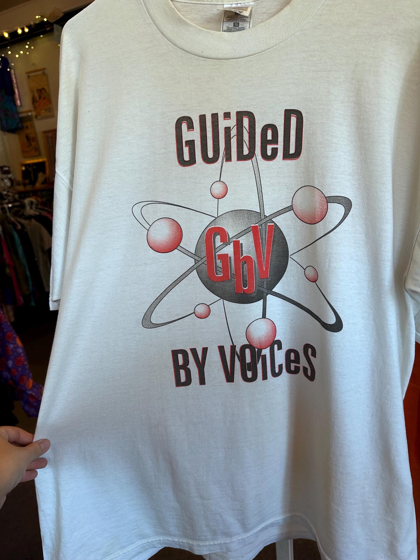 Vintage Authentic Guided by Voices “Atom” 90s Tour Shirt – Size XL