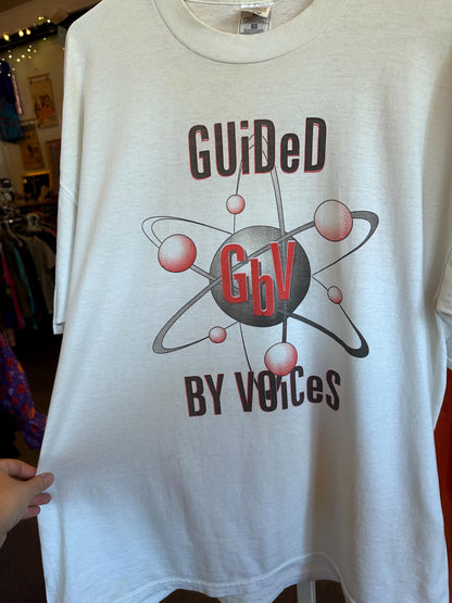 Vintage Authentic Guided by Voices “Atom” 90s Tour Shirt – Size XL