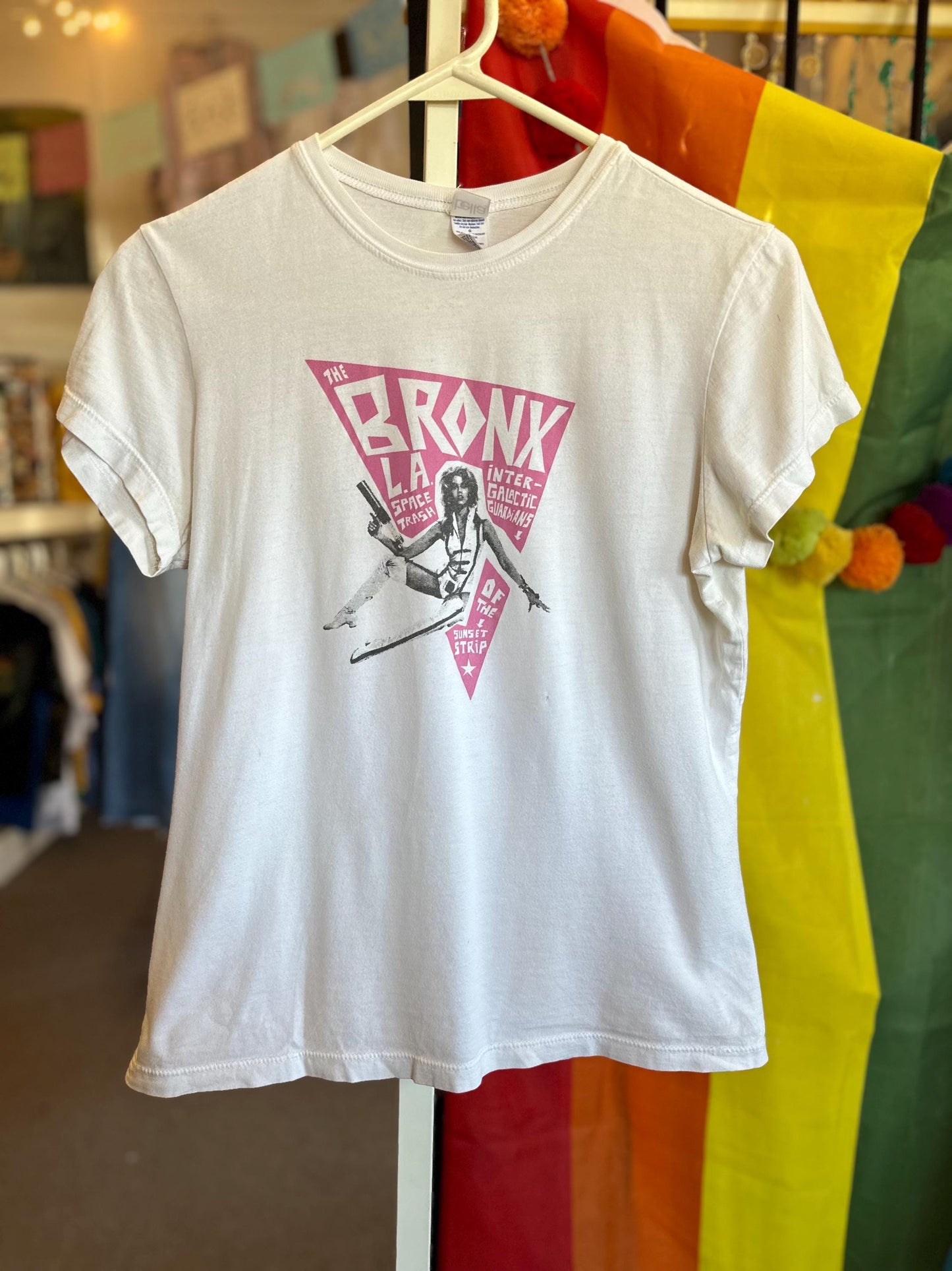 RARE The Bronx 2000s punk shirt Barberella Intergalactic Women's XS/S