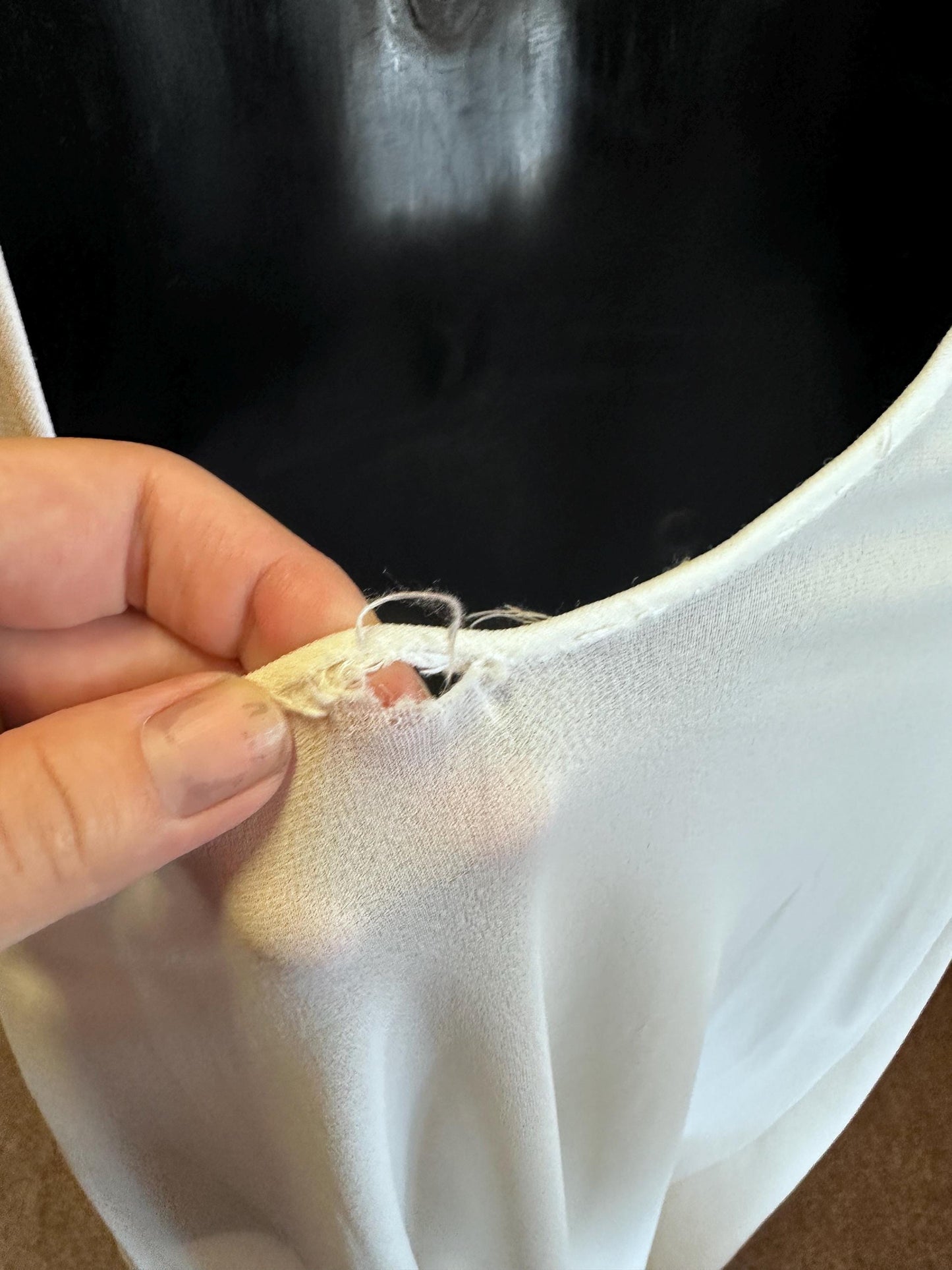 Vintage Blanch by Ralp Montenero White Slip – As-Is