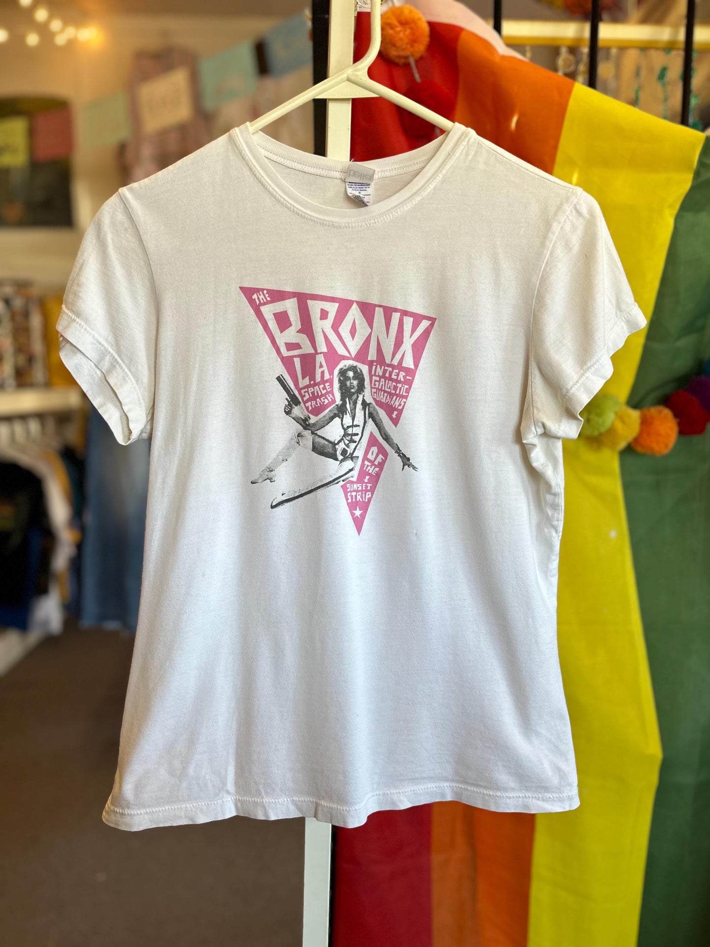 RARE The Bronx 2000s punk shirt Barberella Intergalactic Women's XS/S