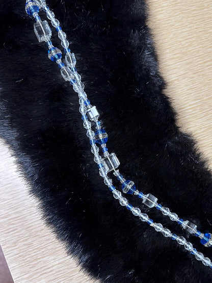 Vintage Art Deco 1920's-30's Czech Glass Bead Necklace.