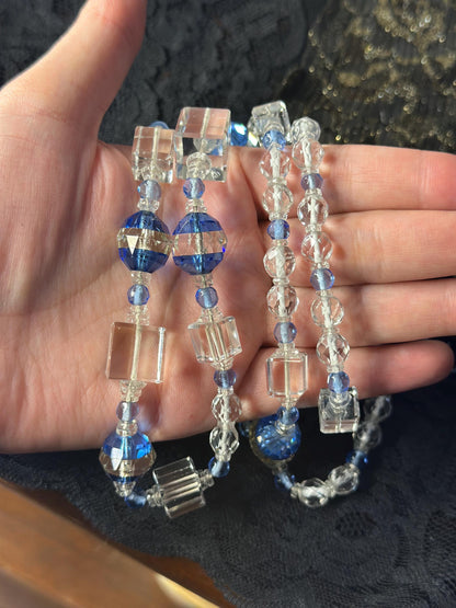 Vintage Art Deco 1920's-30's Czech Glass Bead Necklace.
