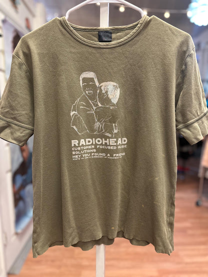Vintage 2000's Radiohead Kid-A Era W.A.S.T.E. You've Found A Friends Woman's XL/ Large.