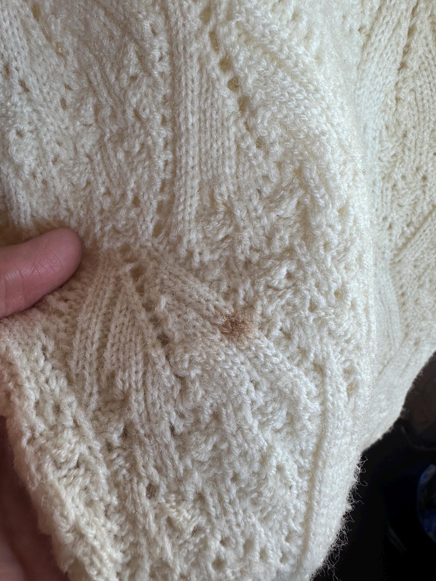 Vintage 1960's Billie Jo Crochet/Knit Acylic Flair Pants