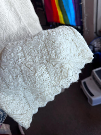 Vintage 1960's Billie Jo Crochet/Knit Acylic Flair Pants