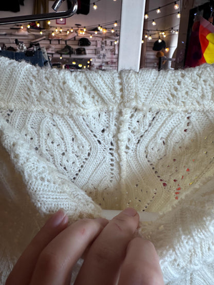 Vintage 1960's Billie Jo Crochet/Knit Acylic Flair Pants