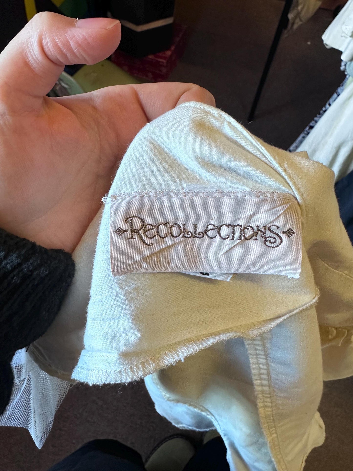 Two Piece 1990's Vintage goes Antique Recollections Undergarment Historical Clothing Set