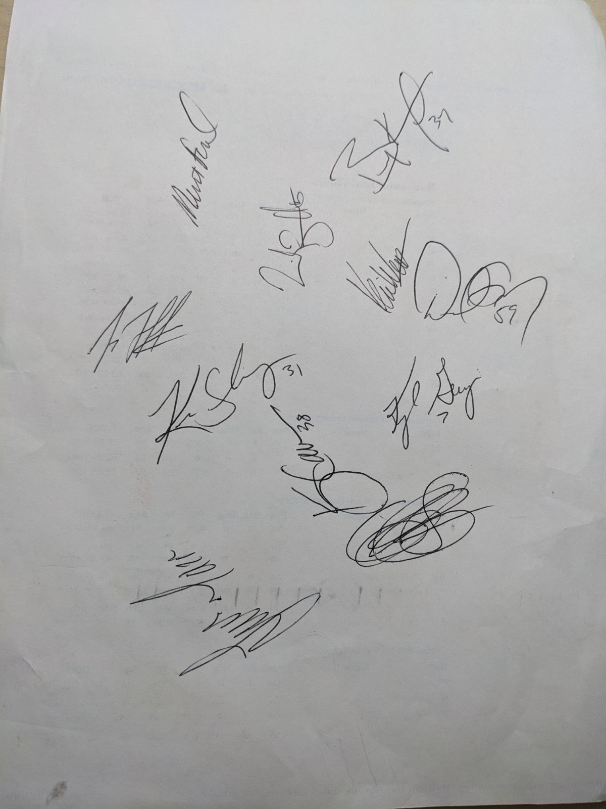 Autographs Page MLB Minor league Rochester Red Wings 2006 Geiger Korecky Cameron