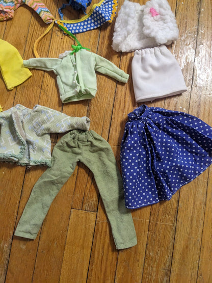 Vintage Barbie Doll Clothing Outfit Lot 1960s 70s  Clone As Is 